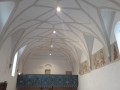 Kazetták és freskók Nagyajta unitárius templom